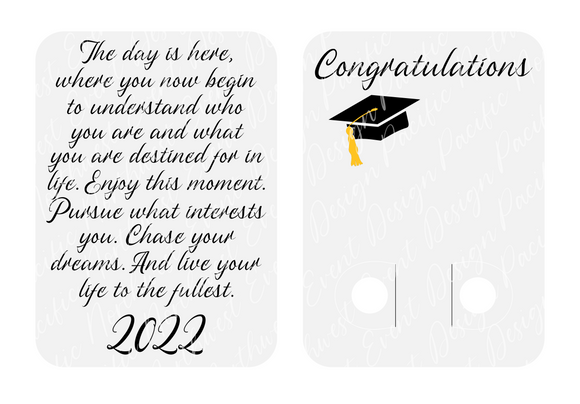 2022 Graduation Money Card