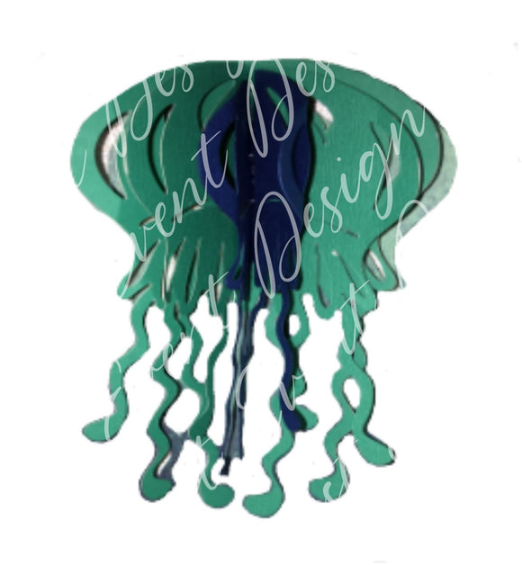 Jelly Fish Cake Topper for Parties